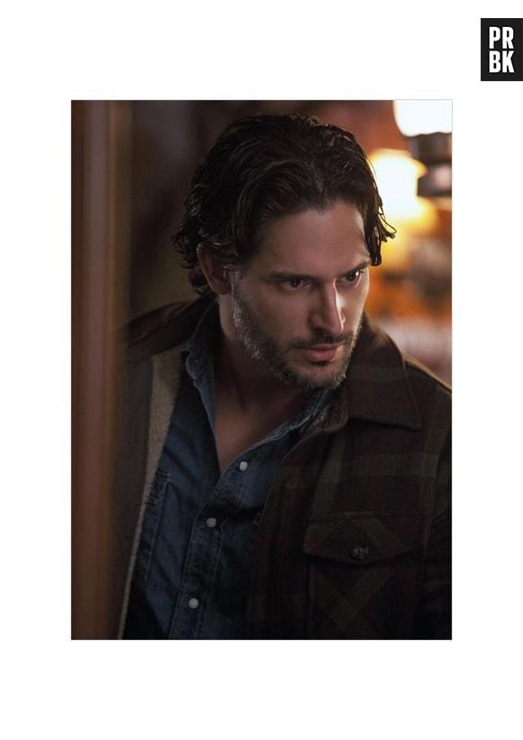 Em "True Blood", o gato Joe Manganiello vive o lobisomem Alcide