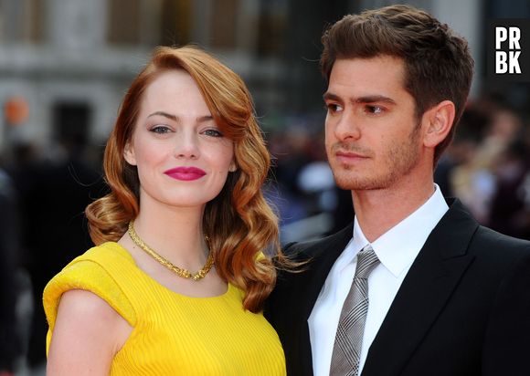 Emma Stone e Andrew Garfield se conheceram durante as filmagens de "O Espetacular Homem-Aranha"
