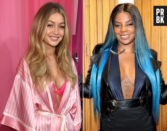 Gigi Hadid e Ludmilla têm 21 anos de idade