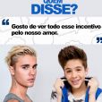Justin Bieber ou João Guilherme Ávila? E aí, faça sua aposta!