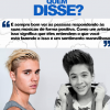 Claro, foi o Justin Bieber! E aí, como está indo seu placar?