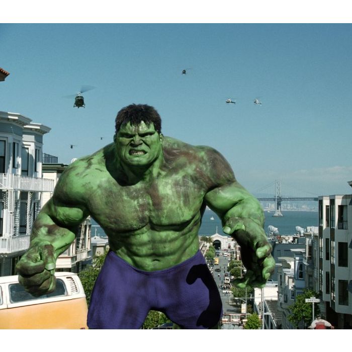 &quot;Hulk&quot;, de 2003, é um que não foi muito elogiado