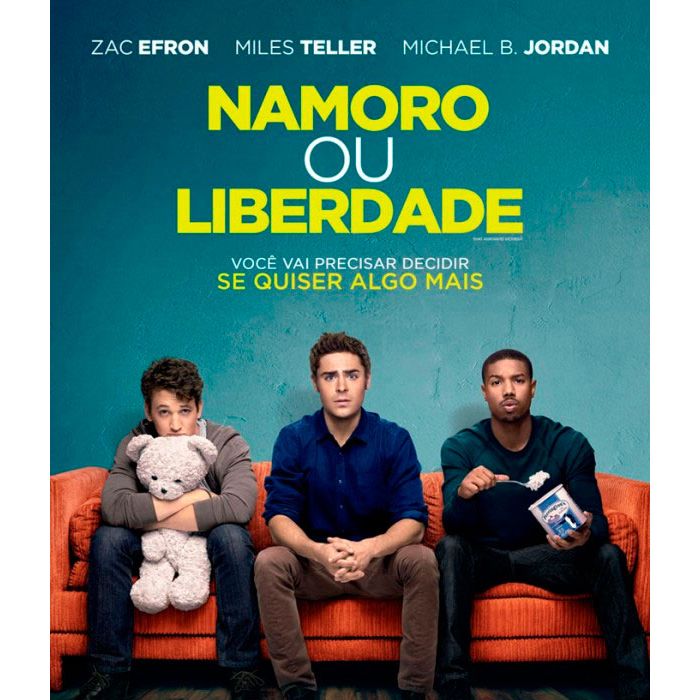Cartaz nacional de &quot;Namoro ou Liberdade&quot;, que estreia dia 20 de março nos cinemas brasileiros