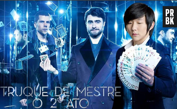 Pyong Lee pratica hipnose, escapismo e ataca de ator em desafio do filme "Truque de Mestre 2"