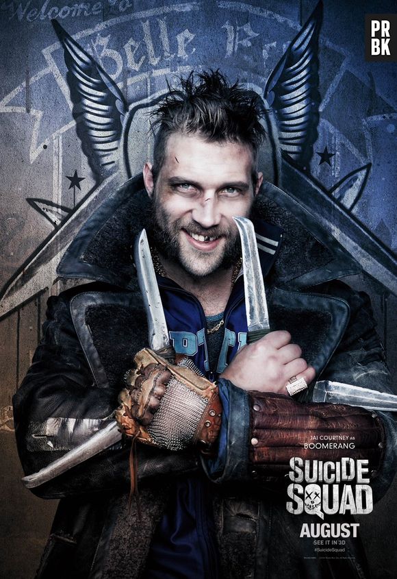 Filme "Esquadrão Suicida": Capitão Bumerangue (Jai Courtney) vai dar muita dor de cabeça na história!