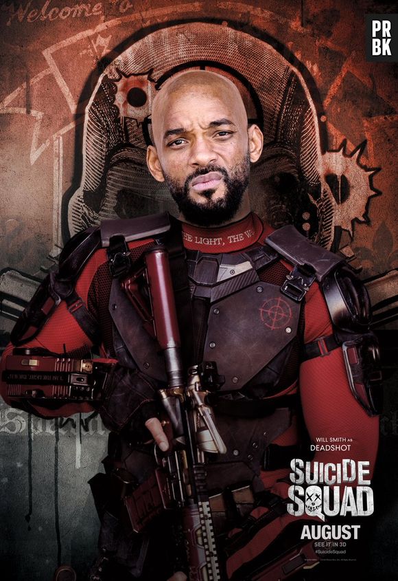 Filme "Esquadrão Suicida": Pistoleiro (Will Smith) também aparece em cartaz individual