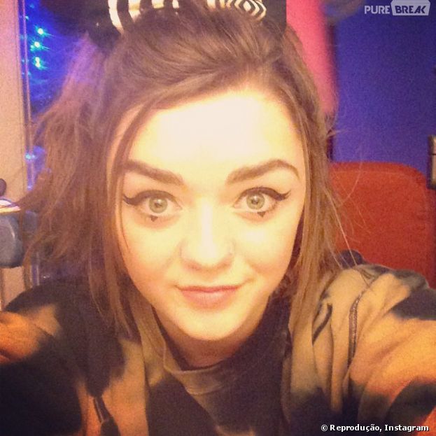 Maisie Williams adora uma selfie no Instagram!