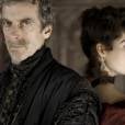  Cardeal Armand (Peter Capaldi) e Milady de Winter (Maimie McCoy) s&atilde;o os grandes vil&otilde;es de "The Musketeers" 
