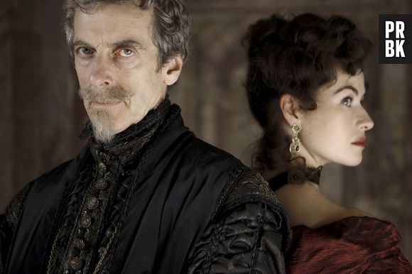 Cardeal Armand (Peter Capaldi) e Milady de Winter (Maimie McCoy) são os grandes vilões de "The Musketeers"