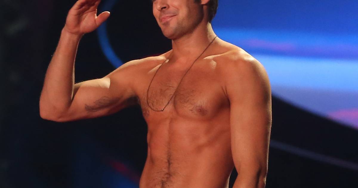 Zac Efron sem camisa e o que rolou de melhor no "MTV Movie 