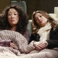  Em "Grey's Anatomy", Cristina (Sandra Oh) &eacute; a melhor amiga de Meredith (Ellen Pompeo) 