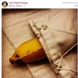  O ator Marcio Garcia postou a foto de uma banana 