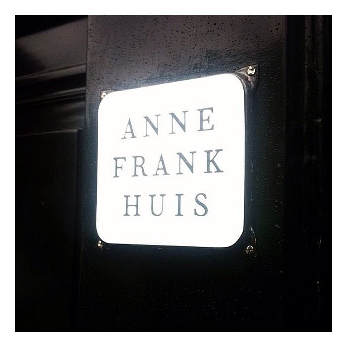  Hazel e Gus estiveram no Casa da Anne Frank, em Amsterdam 