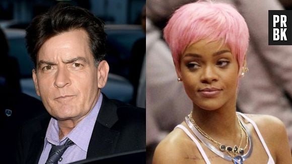 Rihanna e Chalie Sheen se desentendem no Twiiter