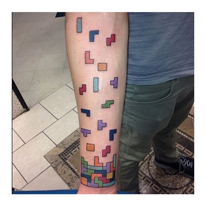  Jogou muito tetris e deu nisso... 