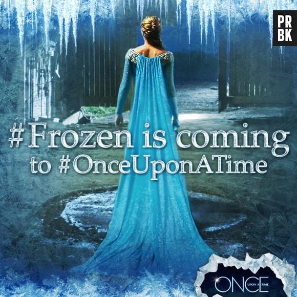 Primeira aparição de Elsa no final da terceira temporada de "Once Upon a Time"!