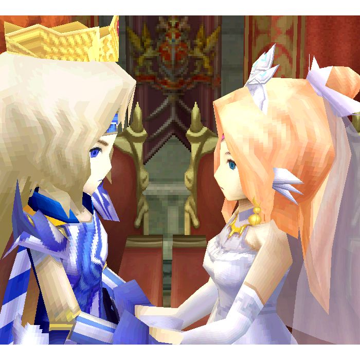  Casamento de Cecil e Rosa em &quot;Final Fantasy IV&quot; 