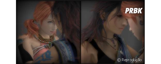Um casal polêmico de "Final Fantasy": Fang e Vanille
