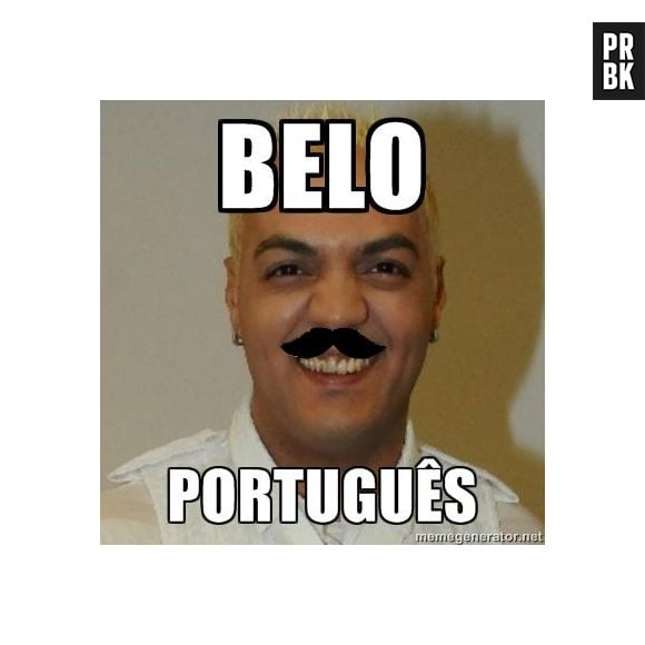 Belo português, hein fera?