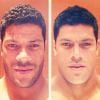 Hulk mostra como fica com e sem barba para os seguidores