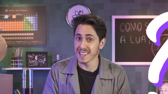 Felipe Castanhari, do "Nostalgia", estreia quadro de ciência no canal e fãs aprovam: "Parabéns"