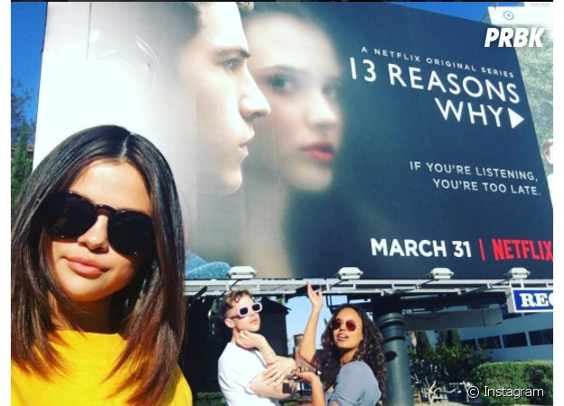 Selena Gomez comemorou a estreia de "13 Reasons Why"