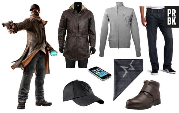 Aiden Pearce do game "Watch Dogs"