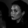 Demi Lovato aposta em um ensaio fotográfico com todas as imagens em preto e branco