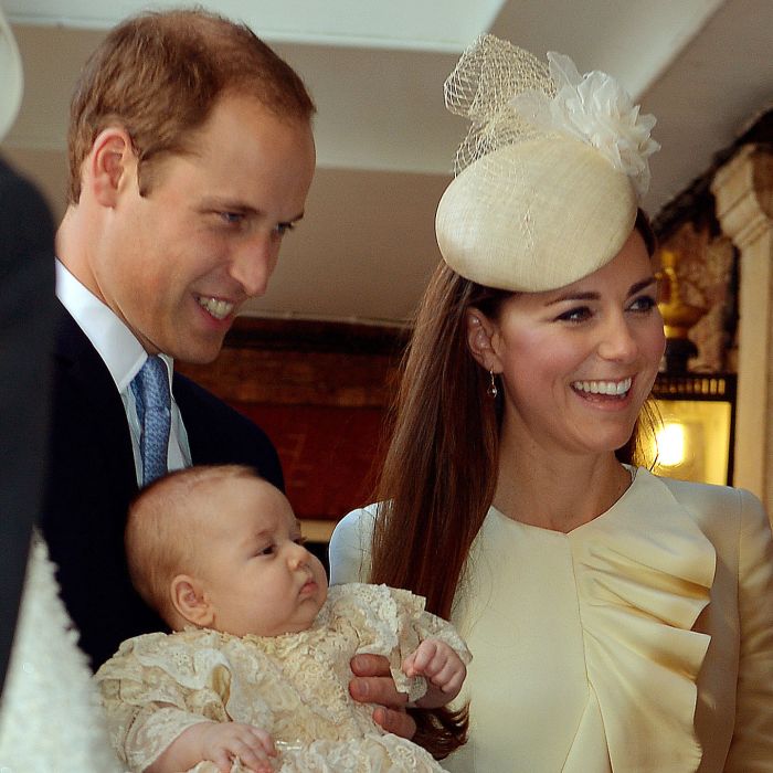   Kate Middleton e William batizam George Alexander Louis nesta quarta-feira, 23 de outubro de 2013    