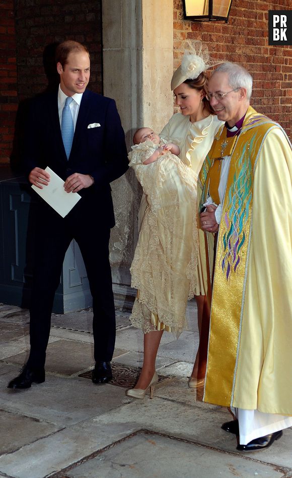 O Batizado de George Alexander Louis, o bebê real, aconteceu na Capela Real do Palácio de St James pelo reverendo Justin Welby