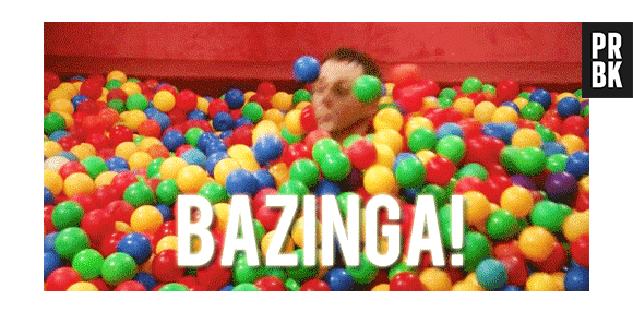 Sheldon (Jim Parsons) e seu Bazinga!