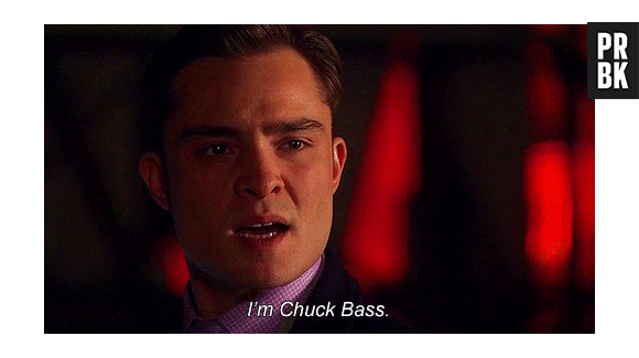 A frase mais clássica de "Gossip Girl" era pronunciada por Chuck Bass (Ed Westwick)