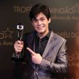 Lucas Veloso venceu na categoria Melhor Comediante do Melhores do Ano 2017 do "Domingão do Faustão"