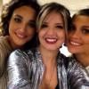 Mariana Santos posou com Flávia Alessandra e Débora Nascimento nos bastidores de "Amor & Sexo"!