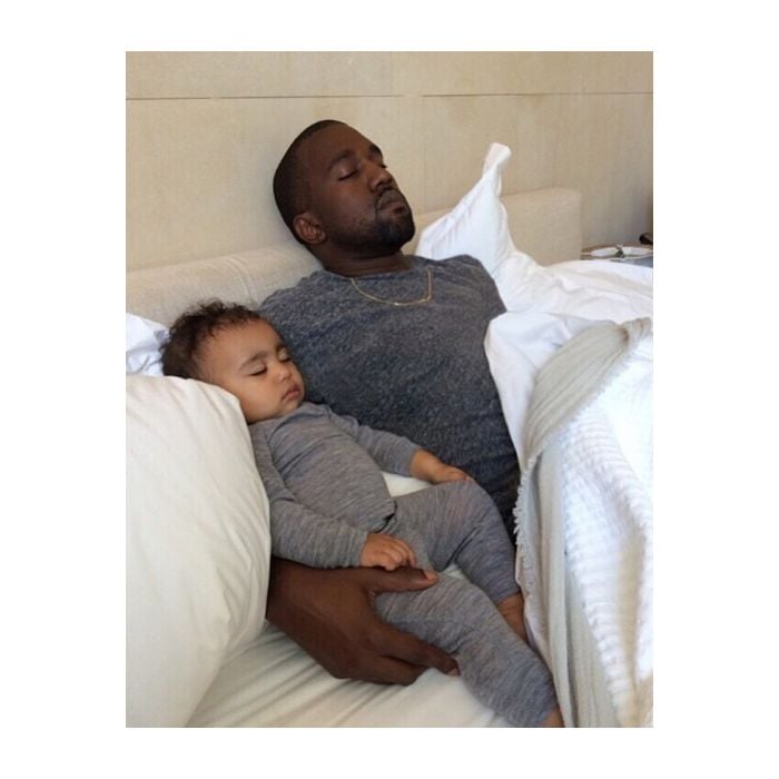 Kanye West é o pai de North West