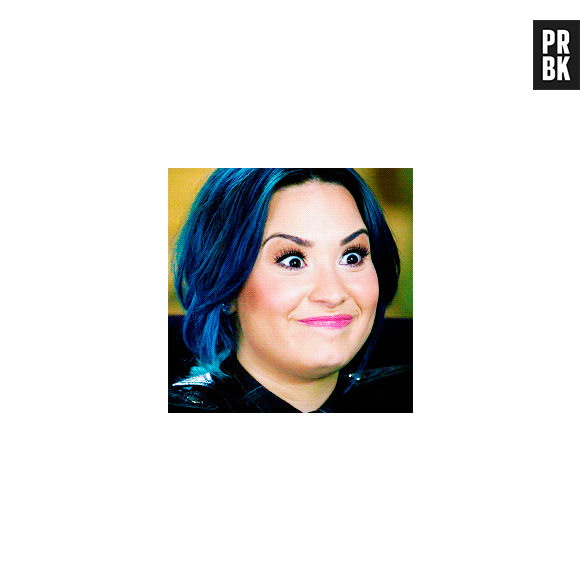 Demi Lovato é uma pessoa muito expressiva