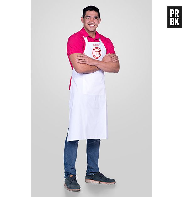 Thiago é um dos participantes restantes na 5ª temporada do "MasterChef Brasil"