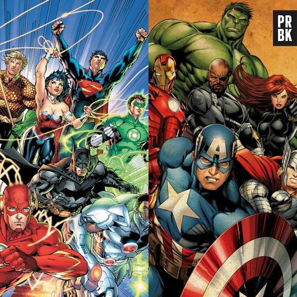 Liga da Justiça e Vingadores: essa é a uma das maiores disputas entre os fãs