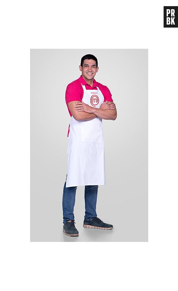 Thiago é um dos participantes restantes na 5ª temporada do "MasterChef Brasil"