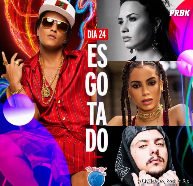 Anitta, Demi Lovato e Bruno Mars brilham no Rock In Rio Lisboa
