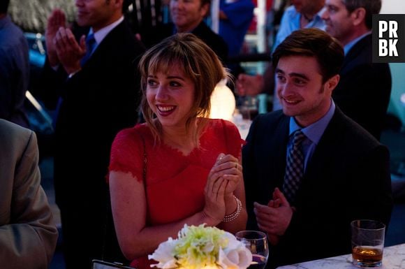 Daniel Radcliffe e Zoe Kazan estão no filme "Será Que?"