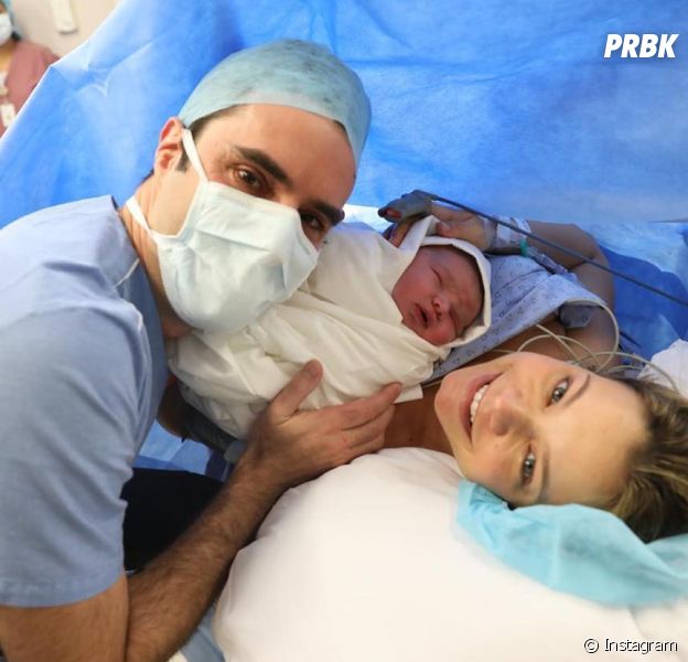 Milena Toscano, de "As Aventuras de Poliana", dá à luz seu primeiro filho, João Pedro