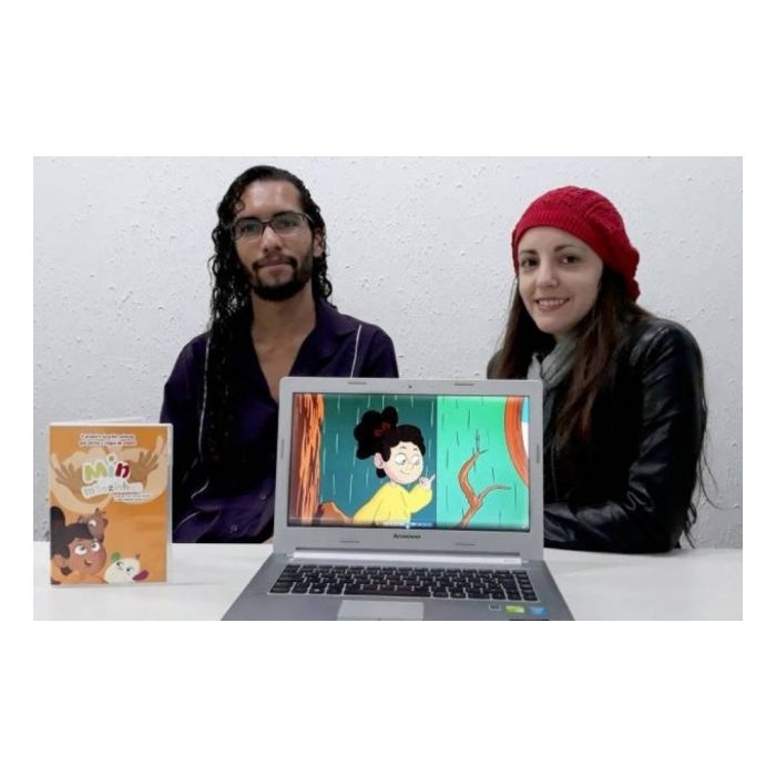 &quot;Min e as Mãozinhas&quot;, de Paulo Henrique dos Santos, é a primeira animação voltada para deficientes auditivos no Brasil