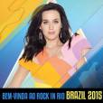 Katy Perry recentemente foi confirmada como uma das atrações do Rock In Rio 2015