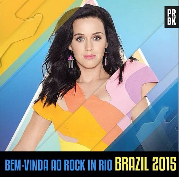 Katy Perry recentemente foi confirmada como uma das atrações do Rock In Rio 2015