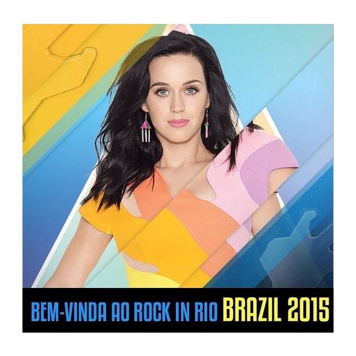 Katy Perry recentemente foi confirmada como uma das atrações do Rock In Rio 2015