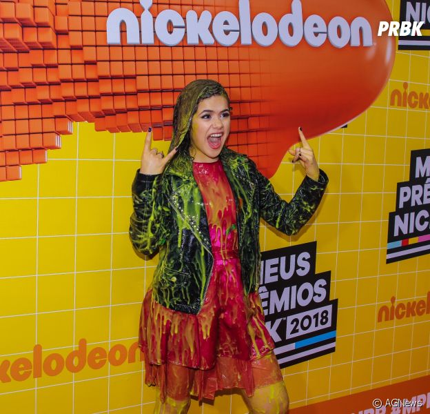 Meus Premios Nick 2018 Maisa Silva Toma Banho De Slime Ganha