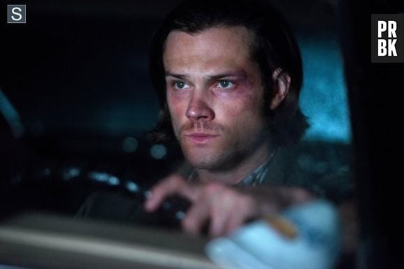 Sam (Jared Padalecki) está com sangue nos olhos para se reunir novamente com o irmão, em "Supernatural"