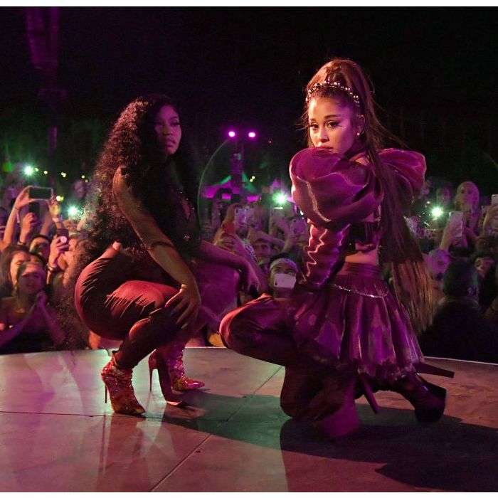  Ariana Grande canta &quot;Side to Side&quot; e &quot;Bang Bang&quot; com Nicki Minaj no Coachella 2019 