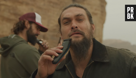 O Jason Momoa decidiu raspar completamente a barba após 7 anos!!!!